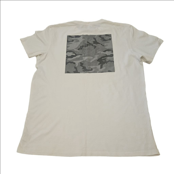 American Eagle Outfitters Other - Men's American Eagle White Camo Graphic Short Sleeve Tee M